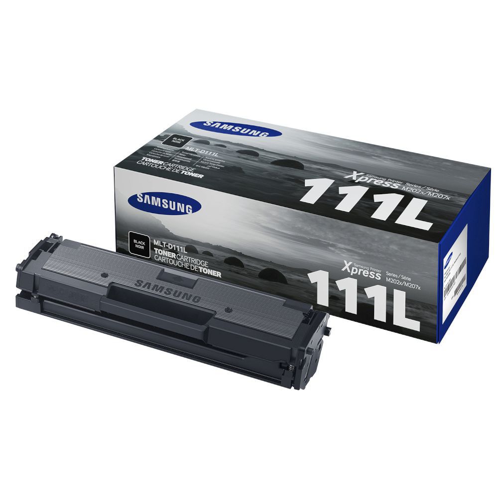 SAMSUNG MLT-D111L H-YIELD BLK TONER CARTRIDGE FOR M2020/M2070 SERIES (PAGE YIELD 1800) | Samsung Toner Cartridges Genuine