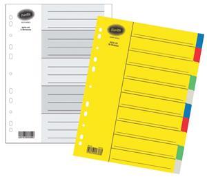 Bantex A4 5 Div Board Index