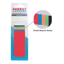 Parrot Magnetic Flexible Shapes 15mm (50 Pack) Assorted