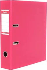 Bantex A4 70mm Lever Arch Pink | Files - Lever Arch Polyprop