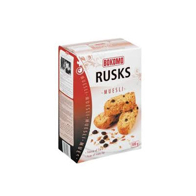 Bokomo Rusk Muesli 500g | Biscuits