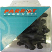 Parrot Magnets Map Pins (25-Box) Black 16mm