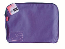 Croxley Canvas Gusset Book Bag Purple