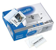 Bantex Name Badge With Pin and Clip