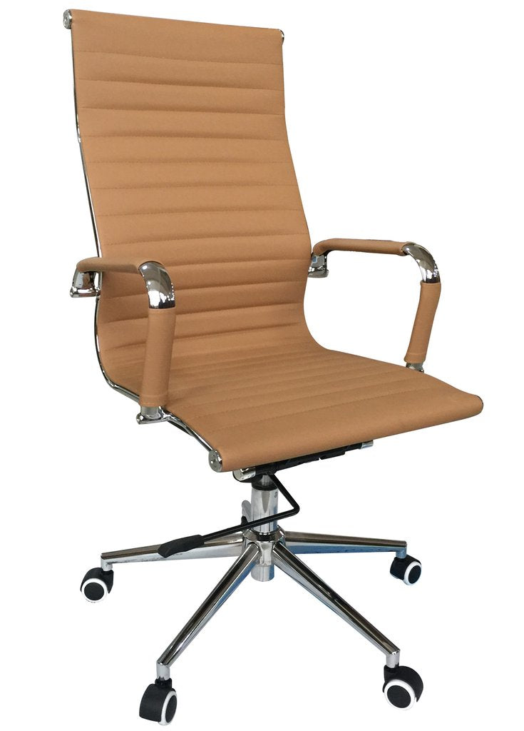 CLASSIC EAMES REPRO HIGH BACK - Camel | Chairs
