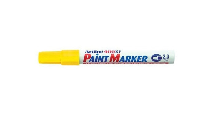 Artline EK400 Paint Marker Yellow