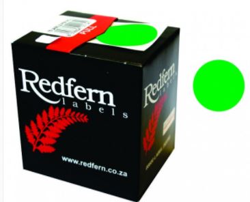 Redfern C19 Label Green