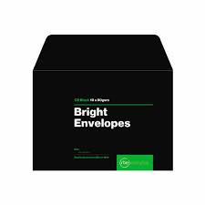 Envelopes Black C6 Pack 10 | C6 Envelopes