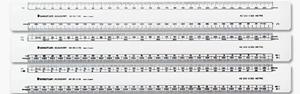 Shatterproof Ruler 30cm