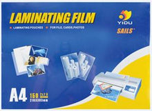 Yidu Laminating Pouch 65mmx95mm 250mic