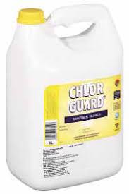 SANITISER BLEACH CHLORGUARD 5L BOTTLE | Cleaning Materials