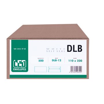 DLB White Opaque Self Seal Envelopes | DL Envelopes