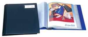 Bantex A4 100 Page Display Bk Black