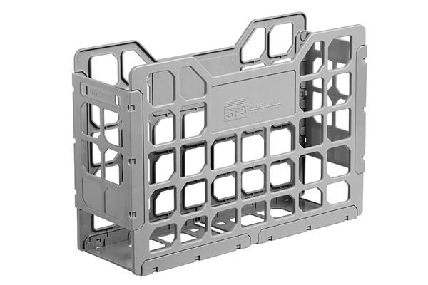 SFS A4 Plastic Container - Grey | Box File