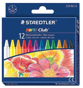 Staedtler Noris Wax Crayons 12'S