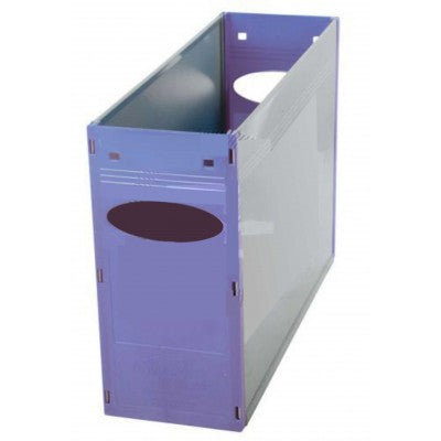 Tidy Files Solid Plastic Container A4-Mauve