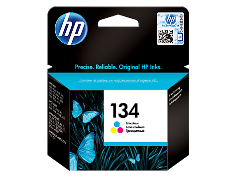 HP 134 Tricolor Print Cartridge | Hewlett Packard Inkjet Cartridges Genuine