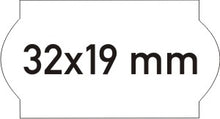 Meto labels 32X19 White | Price Gun Stickers