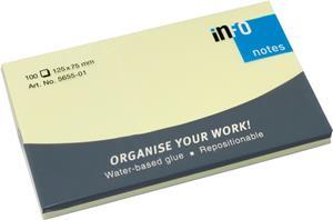 Info Notes 125x75 Yellow