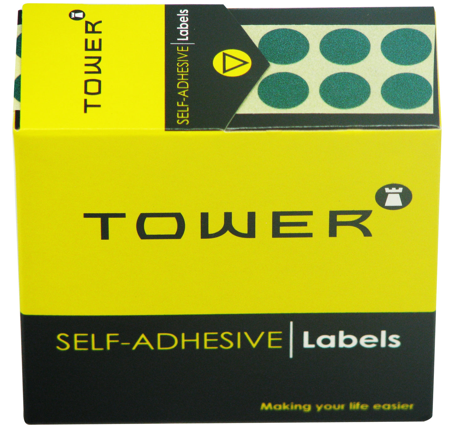Tower C13 Label Green