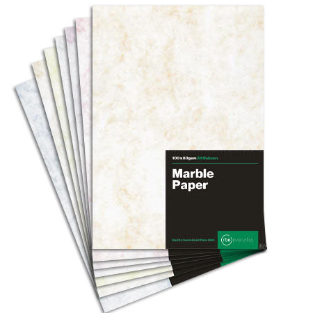 80gsm Bond Paper Marble pink 100 Sheets