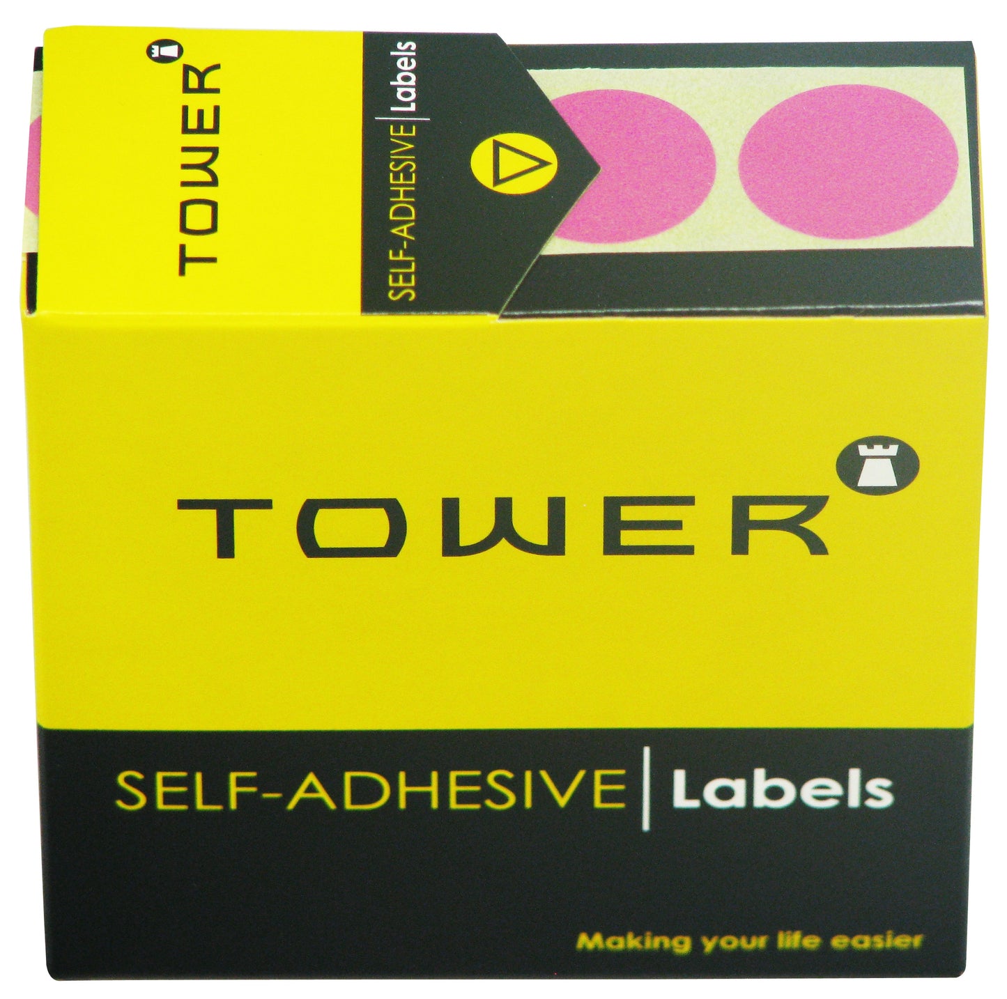 Tower C25 Label Pink