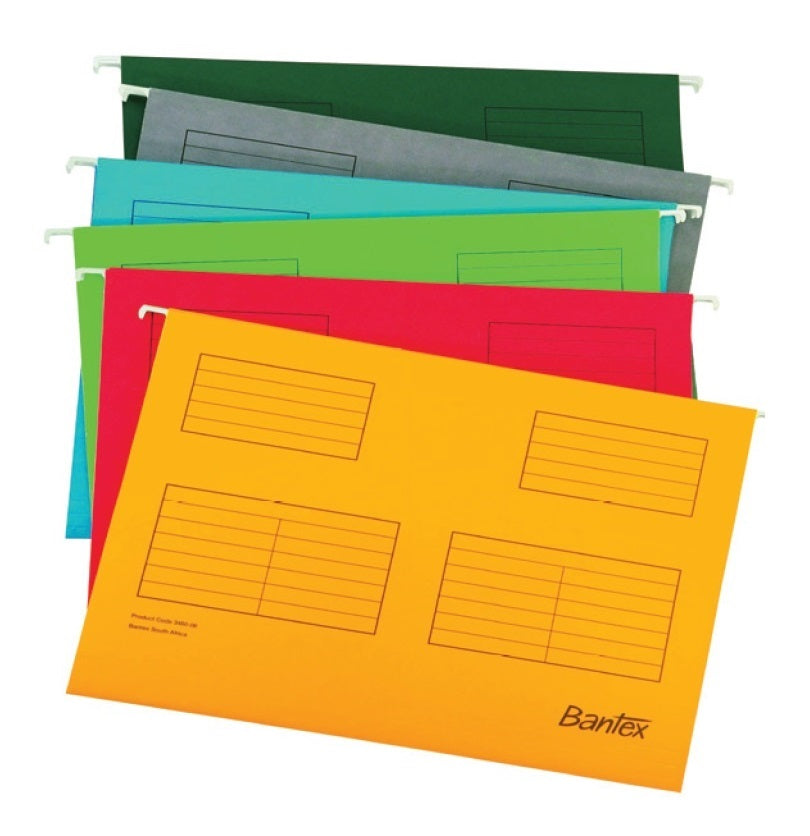 Bantex A4 Suspension File Dark Green