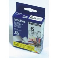 Brother TZ232 12mmx8m Red On White Tape