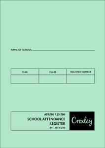 Croxley JD286 School Attendance Register