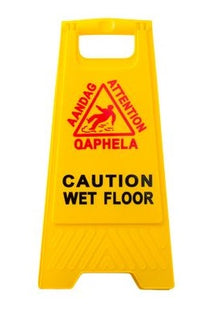 Wet Floor Caution Sign