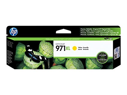 HP 971 XL HIGH YIELD YELLOW INK CARTRIDGE FOR OFFICEJET PRO | Hewlett Packard Toner Cartridges Genuine
