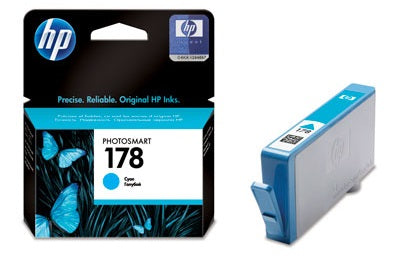 HP 178 Cyan Ink Cartridge
