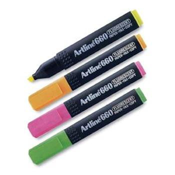 Artline EK660 Highlighter 4 Assorted | Highlighters