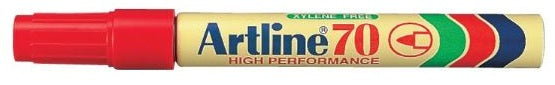 Artline EK70 Marker Red Bullet