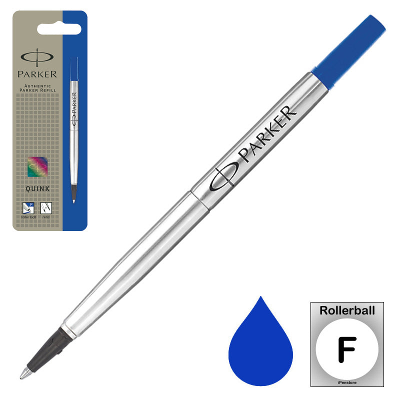 Parker Rollerball Refill F Blue