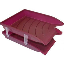 Bantex Optima Burg Let Tray +Risers | Letter Trays