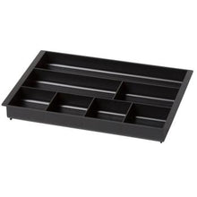 Bantex Desk Drawer Organiser 7 Compartment Black | Desk Organisers