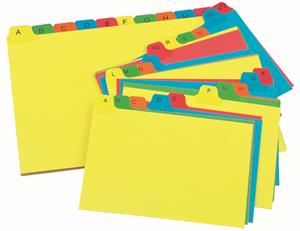 Bantex Index A6 A-Z Card File
