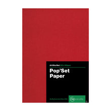 RBE Paper Pop Set Ultra Red A4 120gsm Pack 10 | Coloured Paper