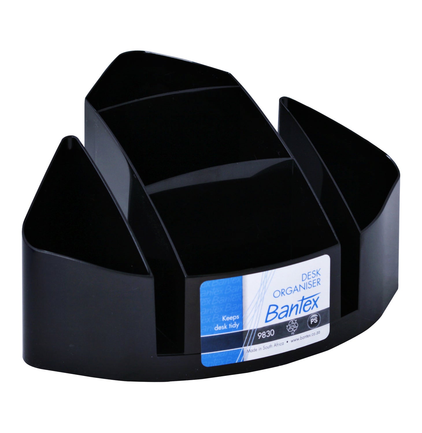 Bantex Desk Organiser Black | Desk Organisers