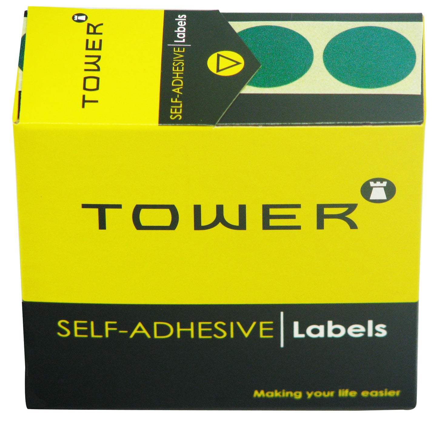 Tower C19 Label Green