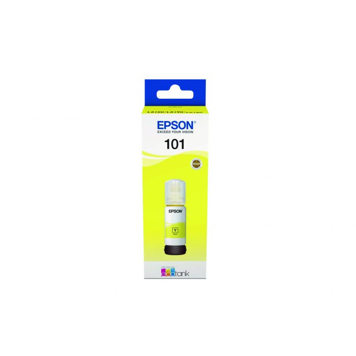 EPSON 101 ECOTANK YELLOW INK BOTTLE | Epson Inkjet Cartridges Genuine