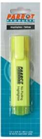Parrot Marker Highlighter Carded Yellow
