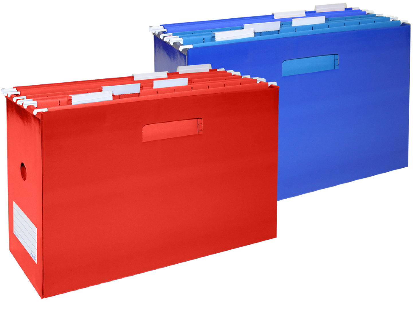 Bantex Portable Suspension File Box Red | Suspension Files