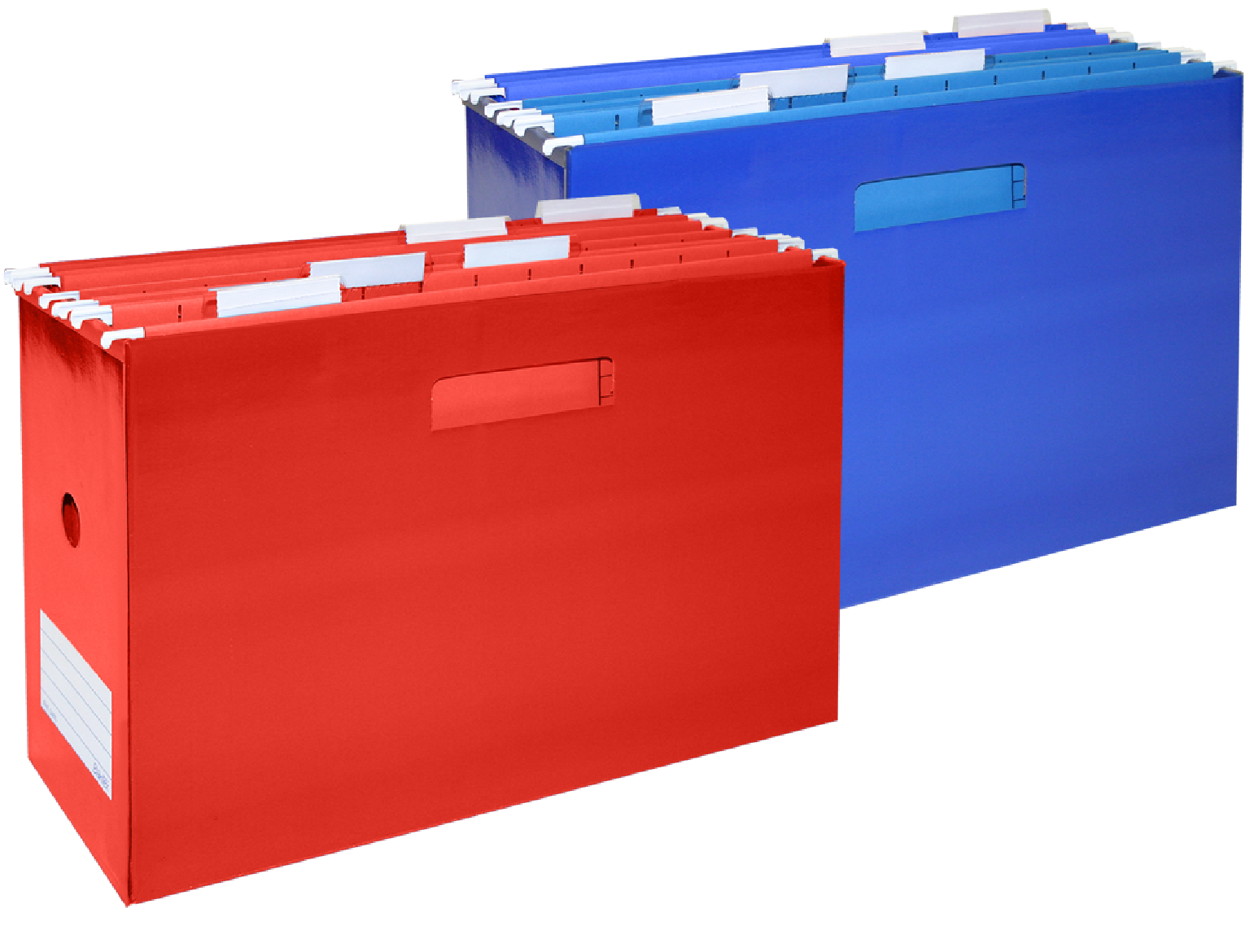 Bantex Portable Suspension File Box Red | Suspension Files