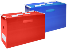 Bantex Portable Suspension File Box Red | Suspension Files