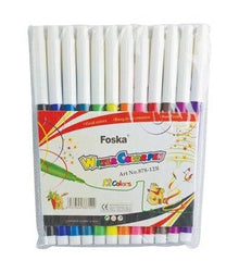 Foska Jumbo Fibre Tip Pens