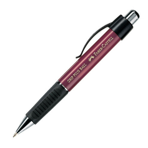 Faber Castell Grip Plus Ballpoint Pen 0.4mm Red