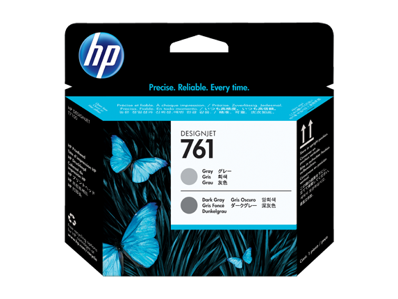 HP 761 Grey and Dark Grey Designjet  Printhead
