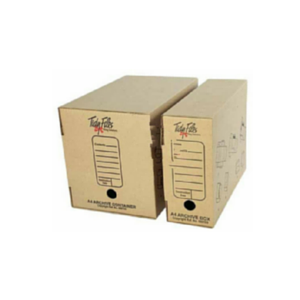 Tidy Files Foolscap Archive Box (Kraft) | Top Retrieval System - Archiving Products